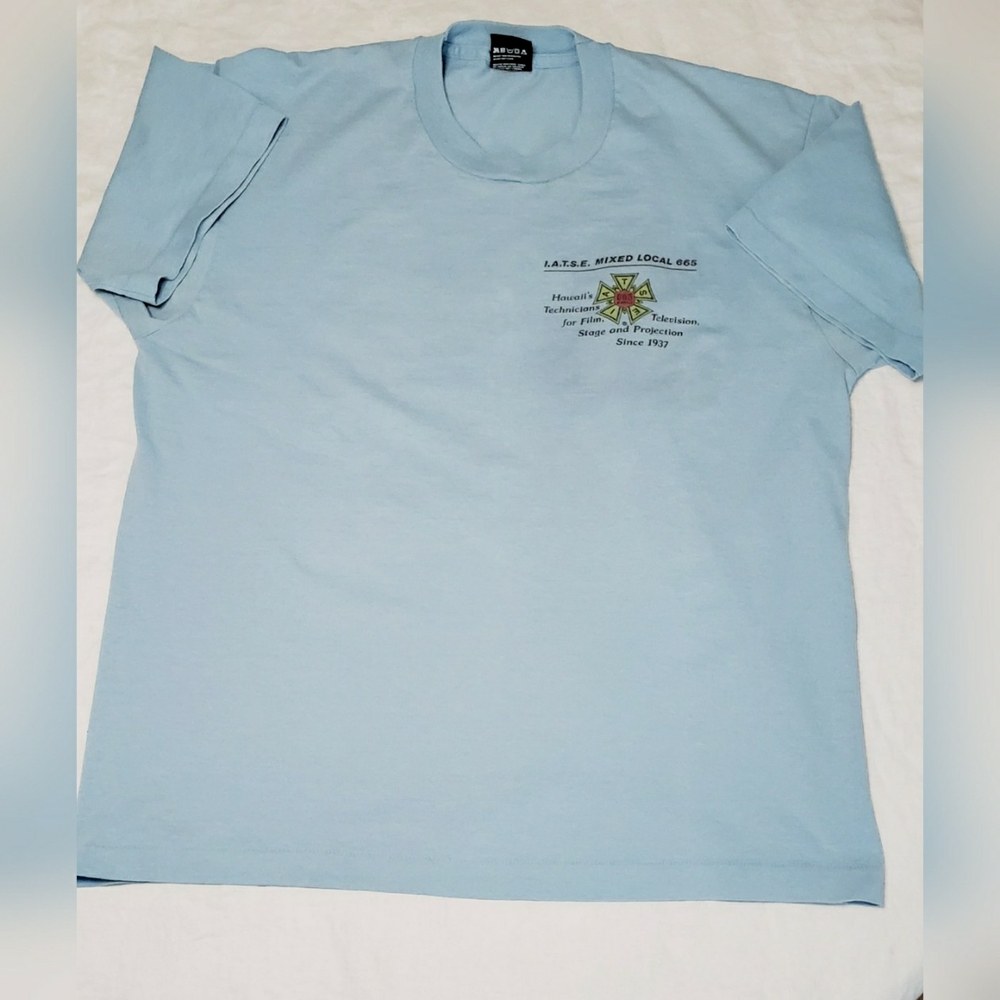 1980's IATSE Hawaii Union Stage Shirt